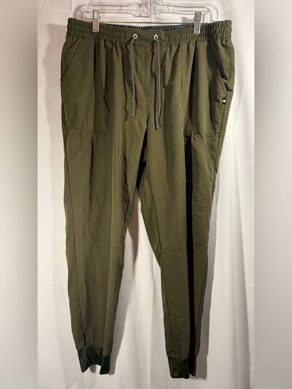 Koi Next Gen Jogger Scrub Pants Olive Green Size Large
